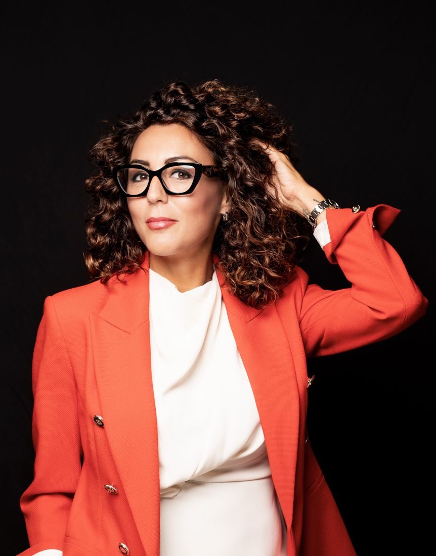 Daria Benedetto sul palco